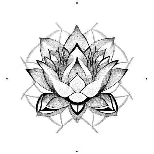 Diamond In The Lotus Flower