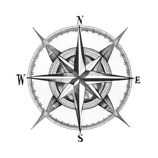 Compass With Puzzle