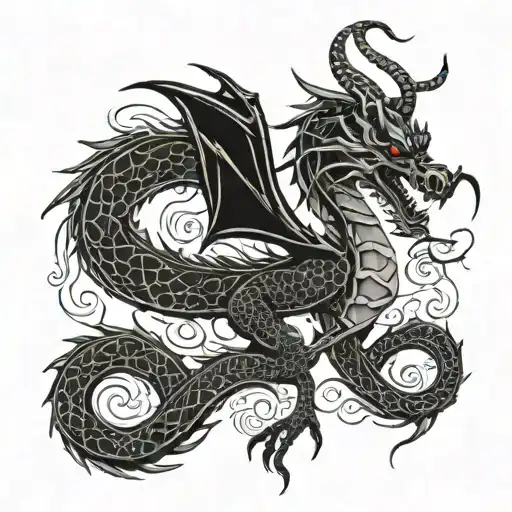 Black Dragon Smoking Cigarettes