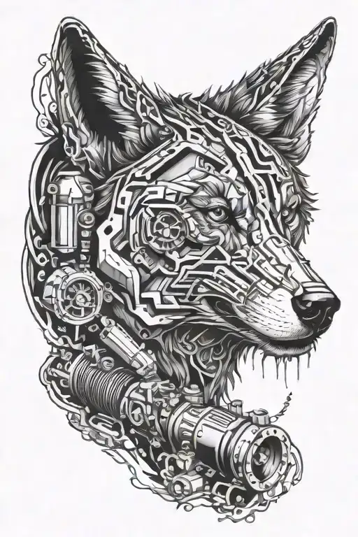Wolf And Car Engines