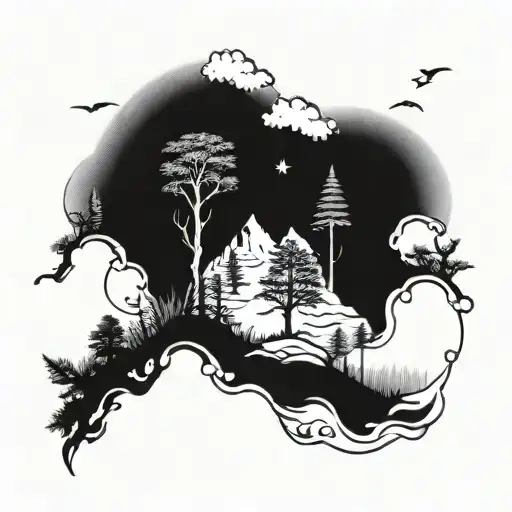 Nature Scene For Men