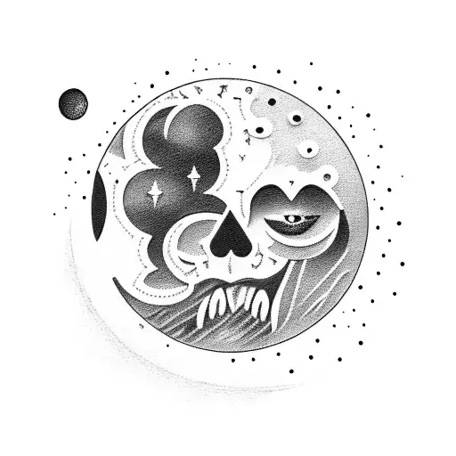 Someone Looking Up At A Moon Far Away