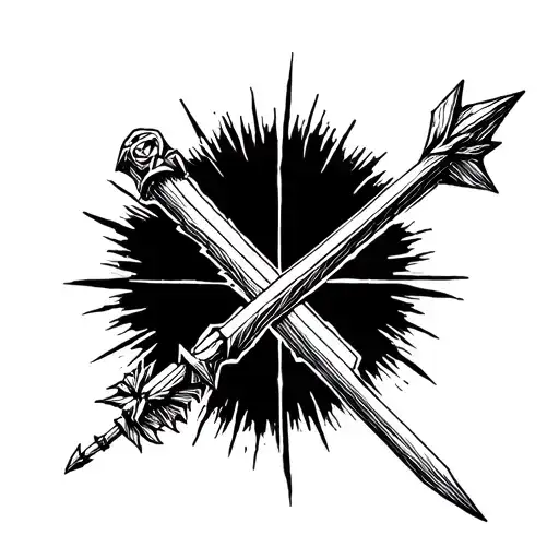 The Stand Arrow From Jojo's Bizzare Adventure