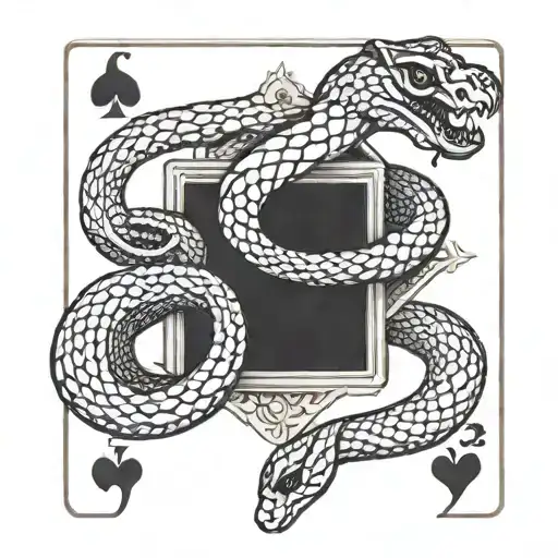 Snake Deck Of Cards Forming