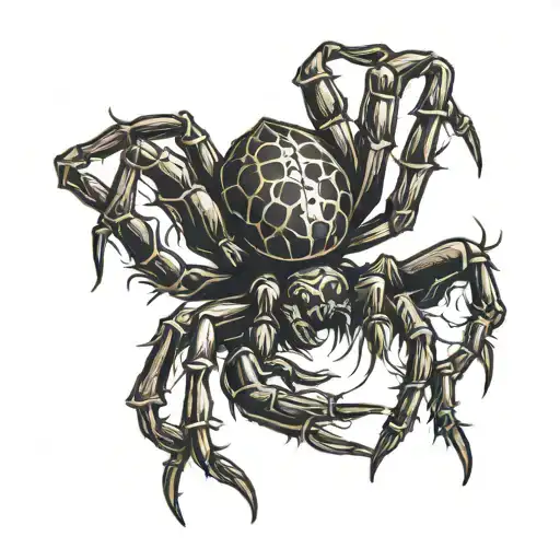 Spider With Poison