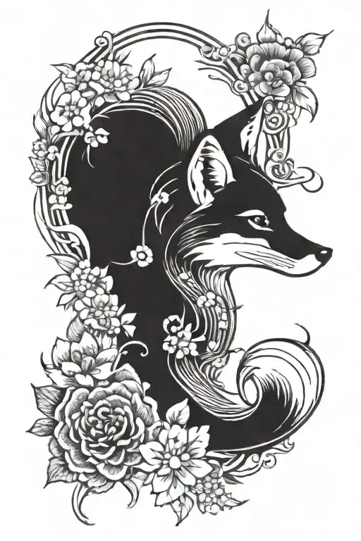 Japanese Style Fox