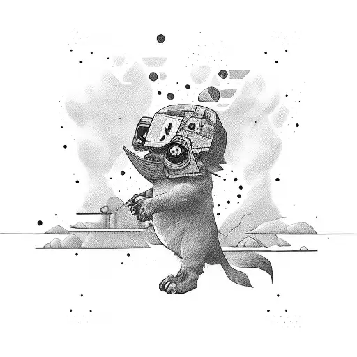 Children Playing Among Unfinished Blocks