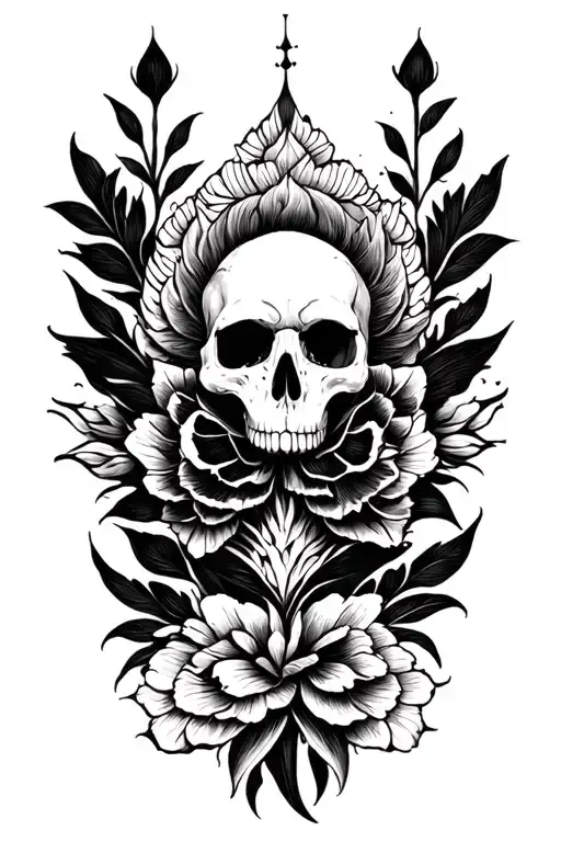 White Middle Around Black