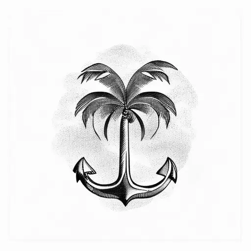 Anchor Palm Tree