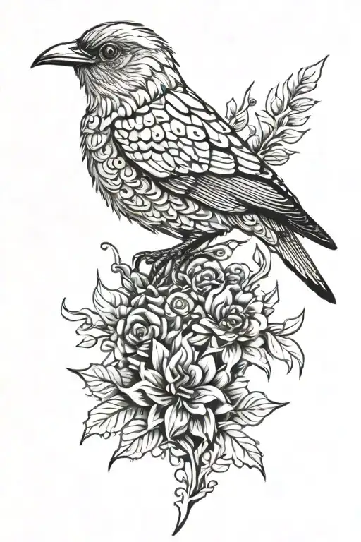 Bird Tattoo Design