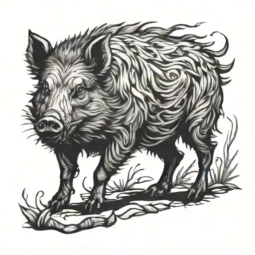 Dog Wild Boar