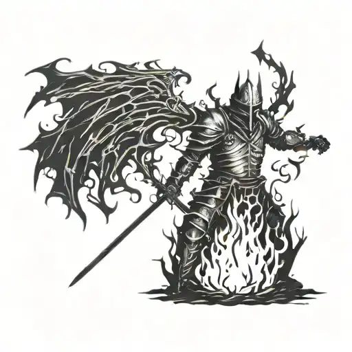 Bonfire The Tattoo Dark Souls