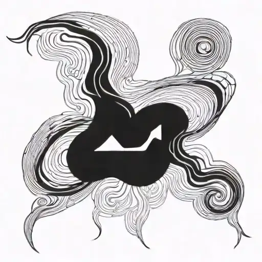 Flow Lines Only Use Black