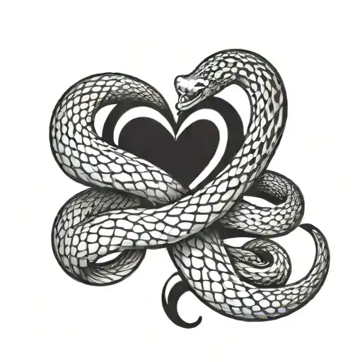 Heart And Snake