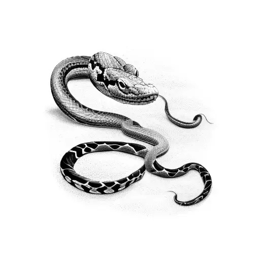 Two Snake In A Fight