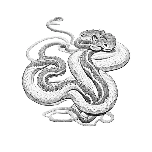 Chrysanthemum With Snake Sleeve