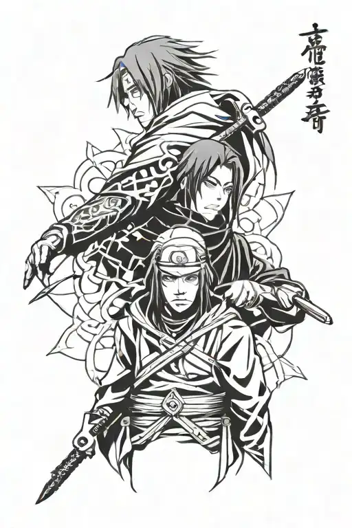 Nagato And Itachi Uchiha