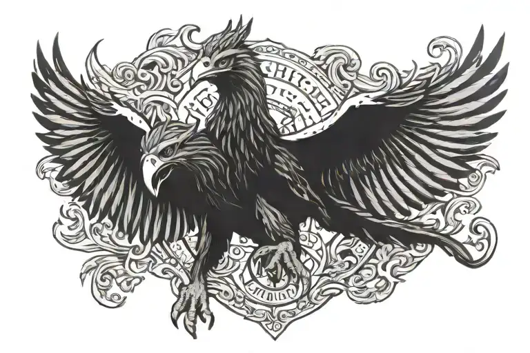 The Manchester United Devil Riding An Eagle