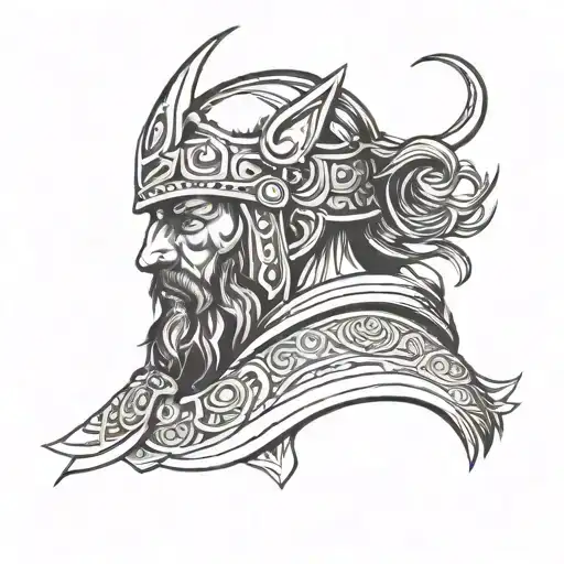 Viking Warrior Stoic