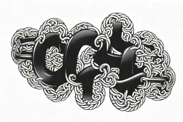 Bracelet Chain Wrapped