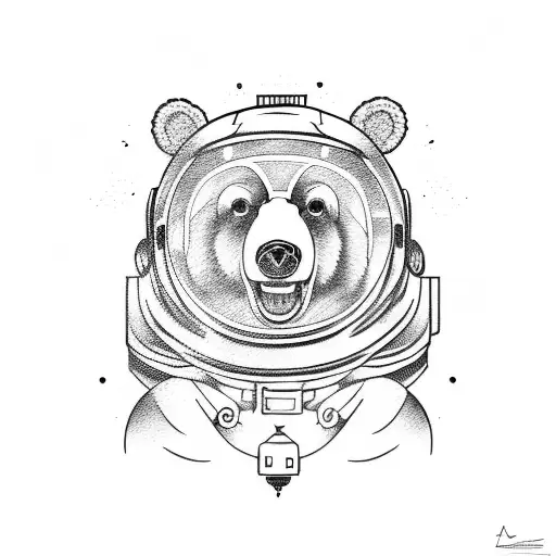 Dope Bear In Space
