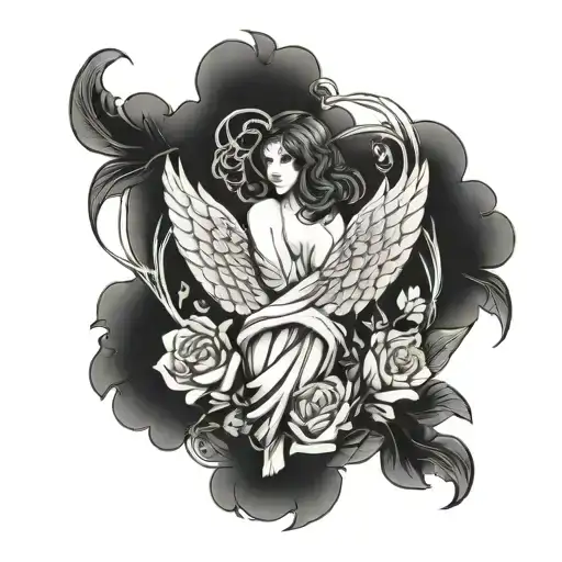 Wendy In Angel Wings