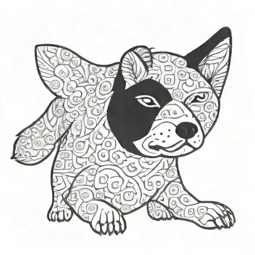Akita Inu Red Dog