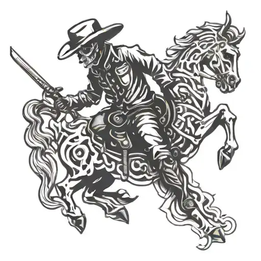 Skelton Cowboy Traditional Style
