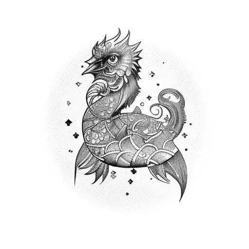 Sleeve Pisces 1981 Year Of The Metal Chicken