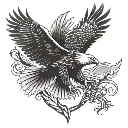 Eagle Flying