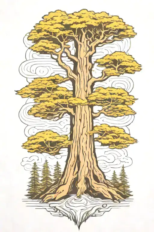 California Redwood Tree Deep Roots