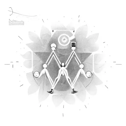 A Vibrant Jamaican Music Scene With A Dj Spinning Records And People Dancing In The Background