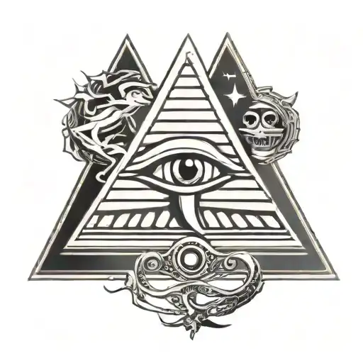Eye Of Horus Scorpion Pyramid