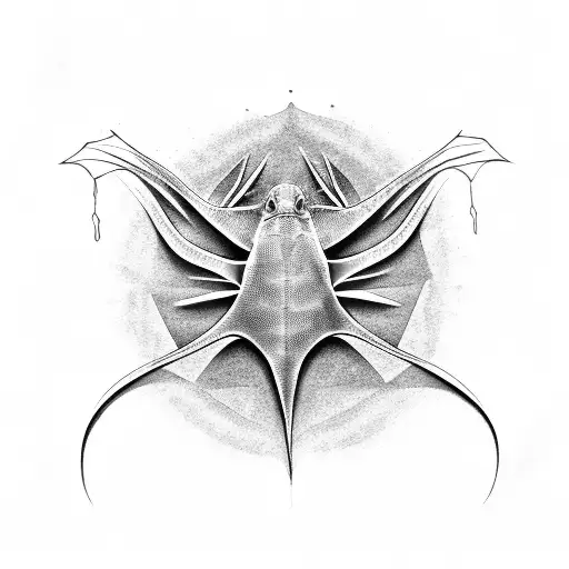 Sting Ray Silhouette All Black