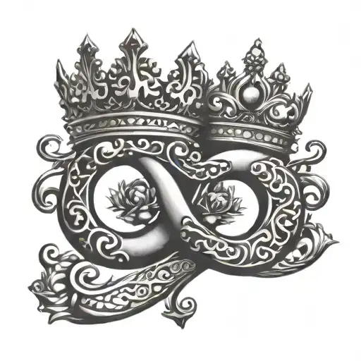 Infinity For Couples With Crown