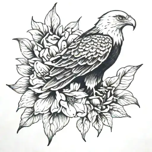 Eagle Magnolia Flower