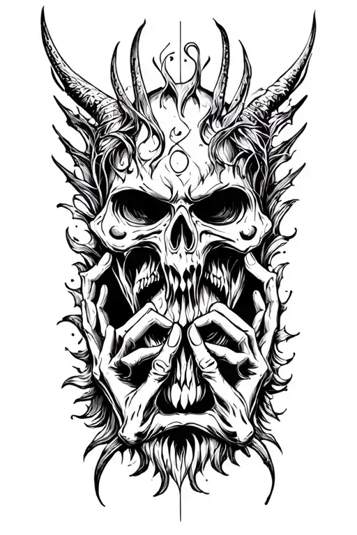 Protection Symbol Against All Evil See No Evil