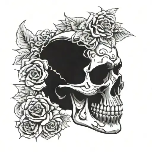 Skull Love Badass And