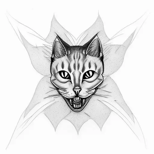 Design A Tattoo Inspired By The Vampire Diaries With A Subtle Cat Motif