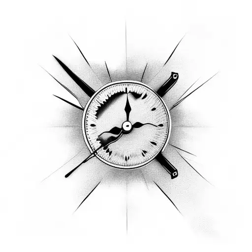 Tulip Clock And A Dove