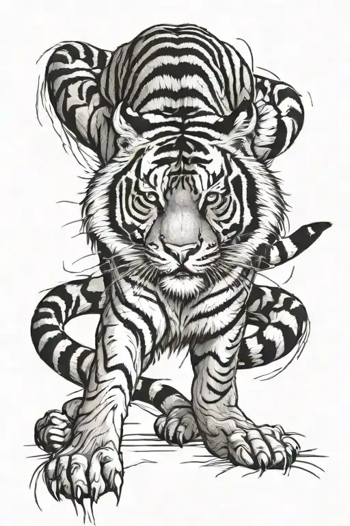 Tiger Full Body