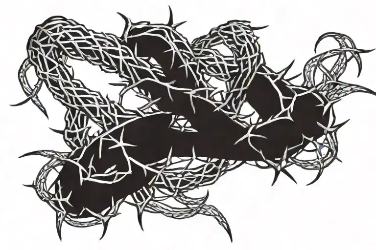 Crown Of Thorns Snake Ouroboros