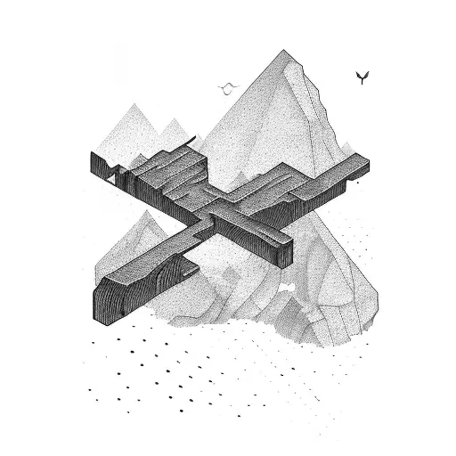 Red Rocks Colarado Skinny Long Strait Line