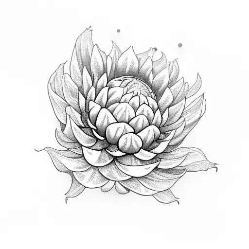 Scorpio With Chrysanthemum