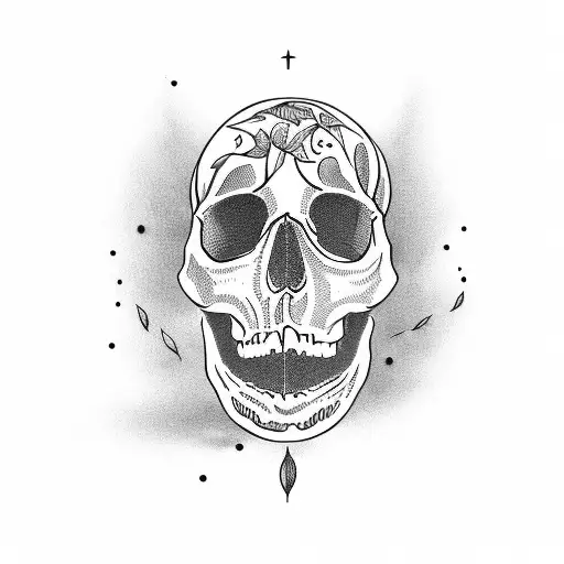 Plant Out Of A Skull