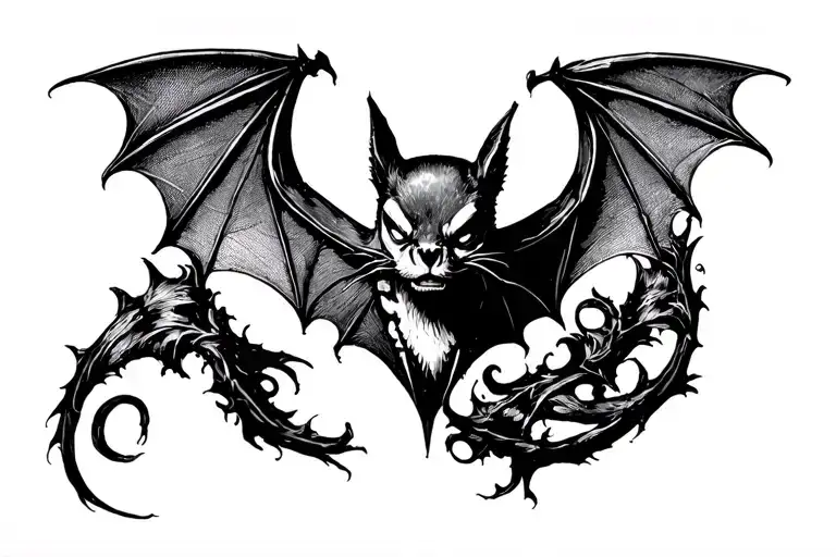 Bat Tramp Stamp