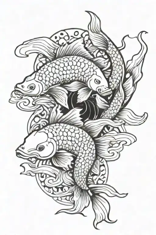 Koi Fish And New York City