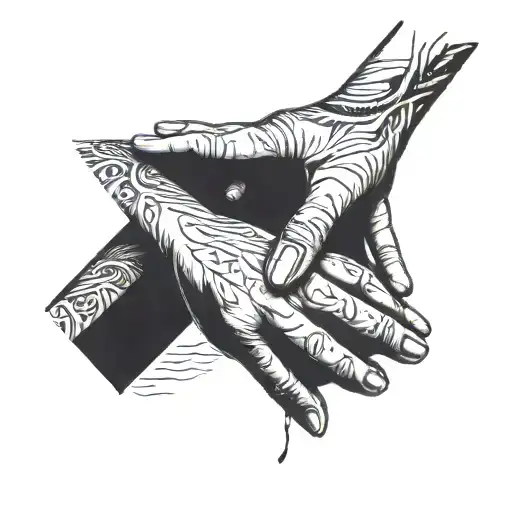 Pinky Promise Mom And Son Walking