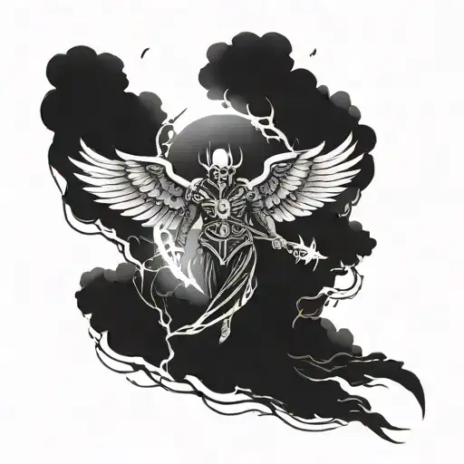 Darkness And Light Battle Toghether Against Life Arm 