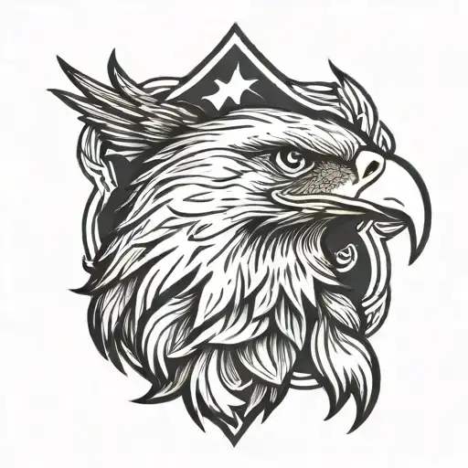 Eagle With Background